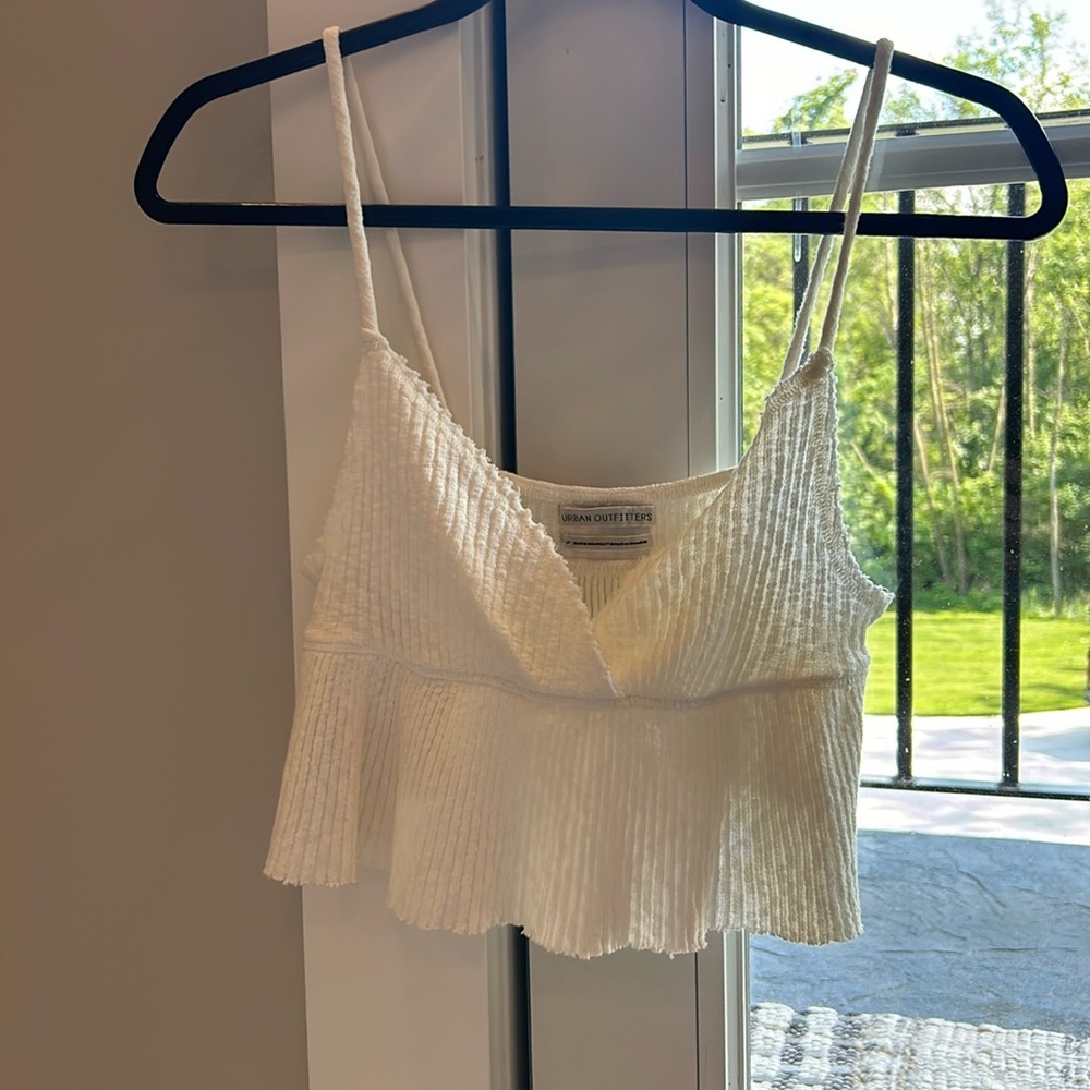 White Urban Outfitters Size Small Tank Top